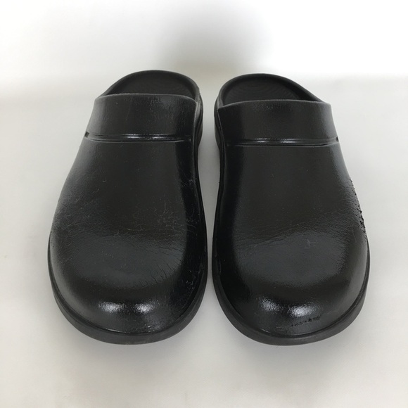 OOFOS Oocloog Luxe Recovery Clogs Men’s Size 9 Comfort Shoes Slip On Mules Black main image 12